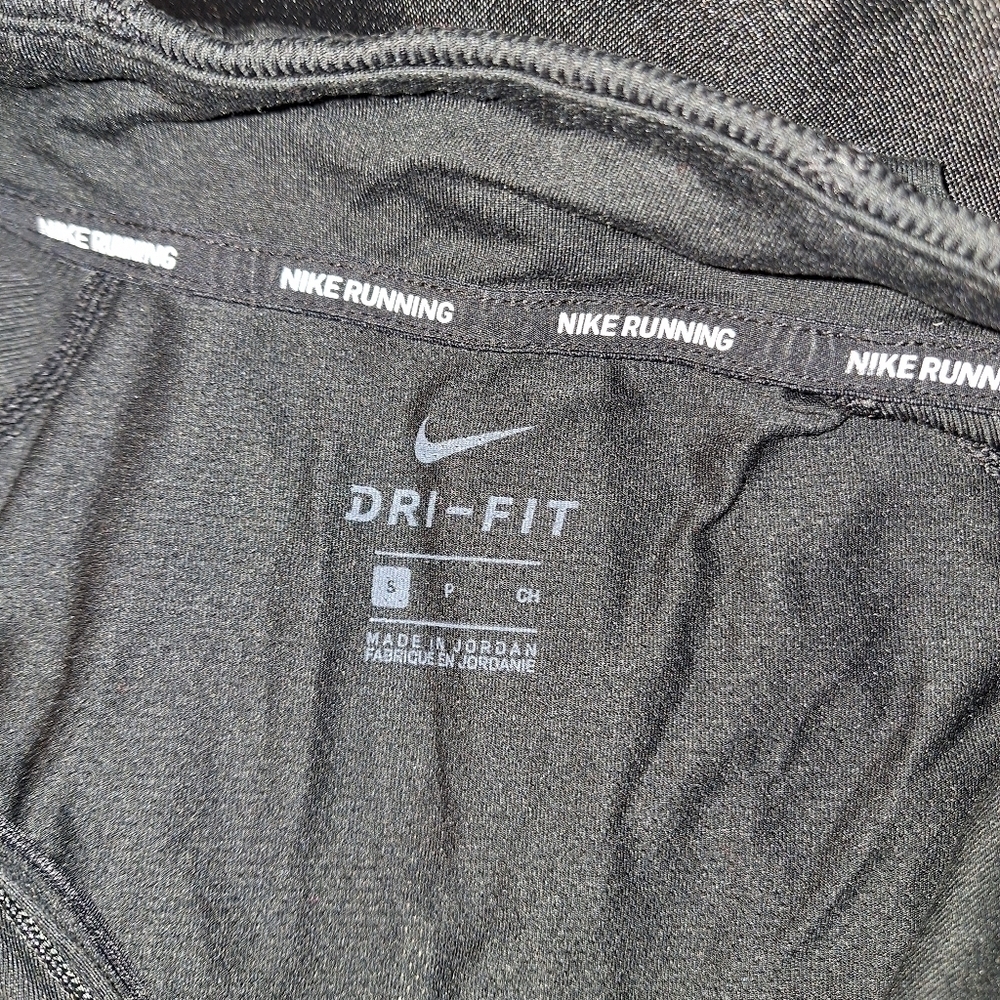 Nike Running Jacket Black Size Small - Picture 6 of 7